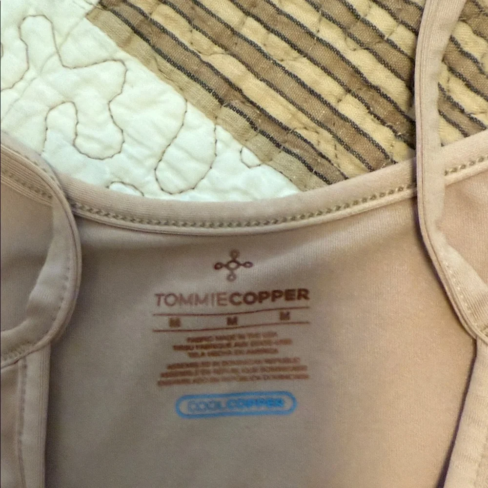 3 piece Tommy Copper Blue and Beige Women's Camisole Tops - Picture 9 of 10